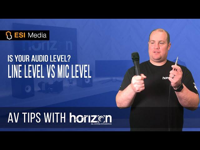 Is Your Audio Level? | Line Level vs Mic Level