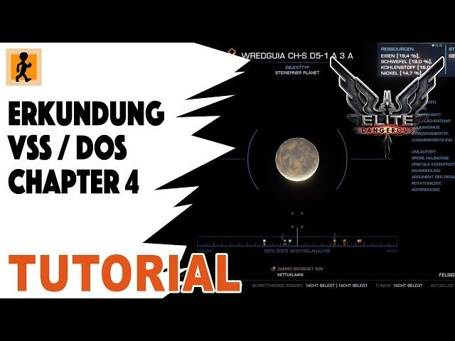 Elite Dangerous TUTORIAL | Erkundung Chapter 4 VSS DOS Zusammensetzungsscanner