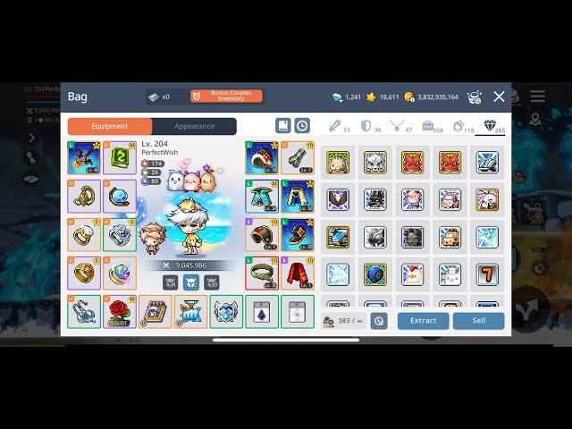 Maplestory M - Drop Rate Set For Hunting Nodestone/Arcane Symbol + Pet Fusing!