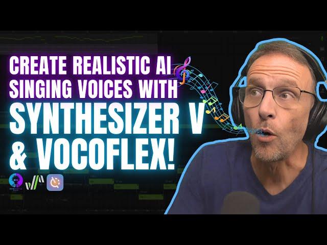 COOL! Realistic AI Singing Voices with Synthesizer V and Vocoflex