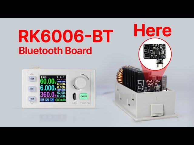 RK6006-BT here not missing! installed already in advance