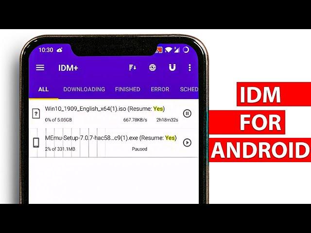 IDM for Android - Best Download Manager for Android