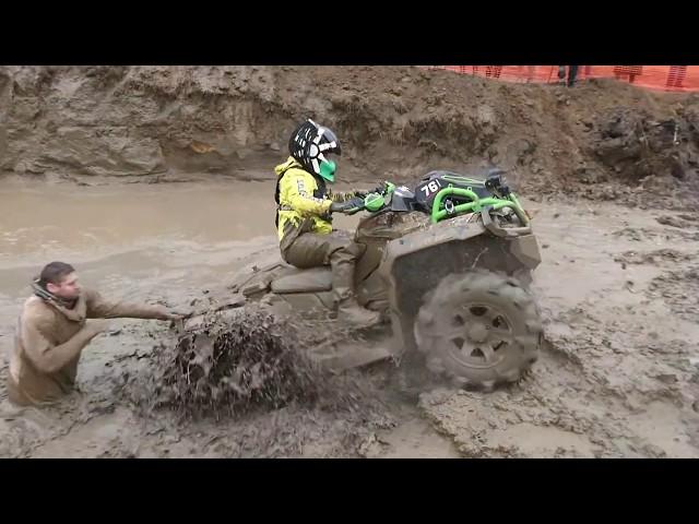 Квадроциклы в грязи RZR CAMP 2018 III Этап. Croscountry и Mudracing