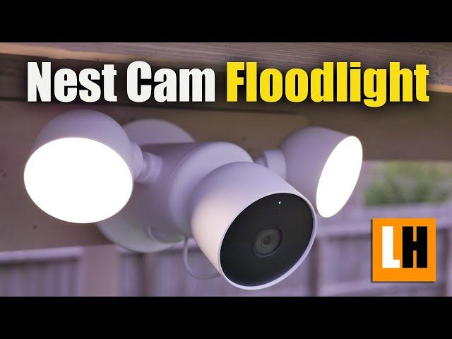 Google Nest Cam Floodlight Review - Features, Unboxing, Install, Testing, Video Quality with Lights