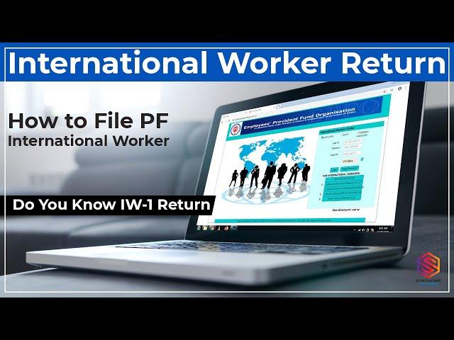 PF International worker Return | How to file Nill PF IW return online | PF IW-1 Return | EPFO | PF