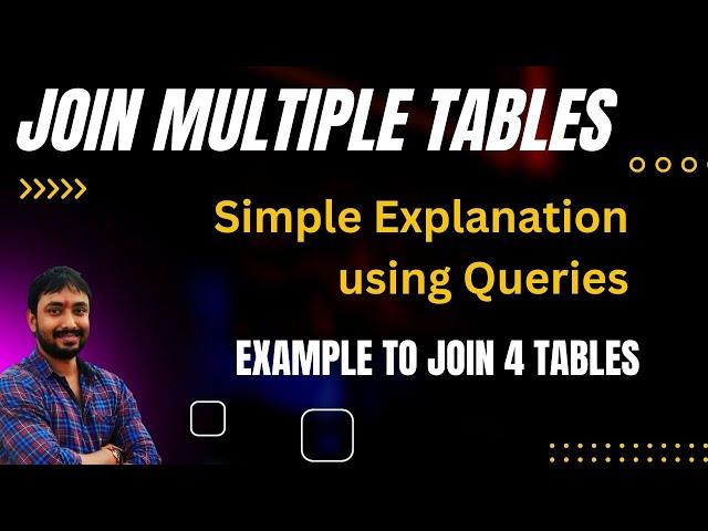 Join Multiple Tables In SQL | How to Join 3 or More Tables in SQL