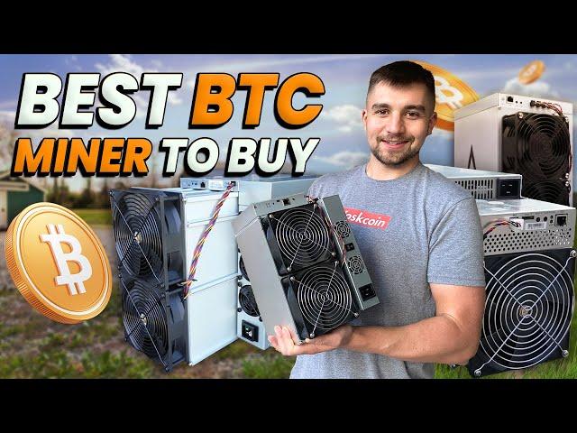 What is the BEST BITCOIN MINER TO BUY in 2024? Bitmain? Whatsminer? or??