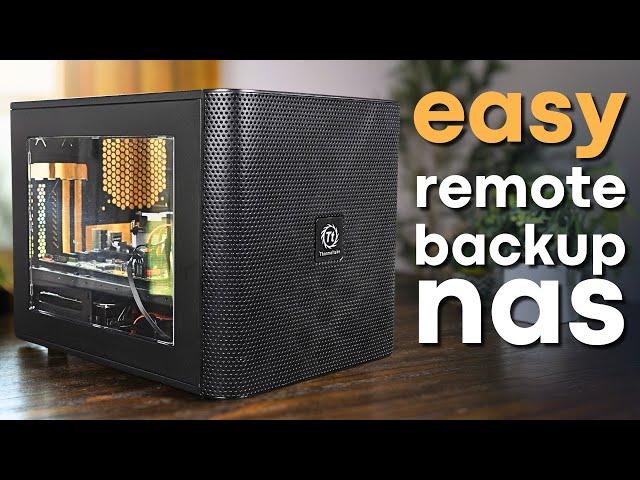 Simple DIY Offsite Backup NAS using Tailscale