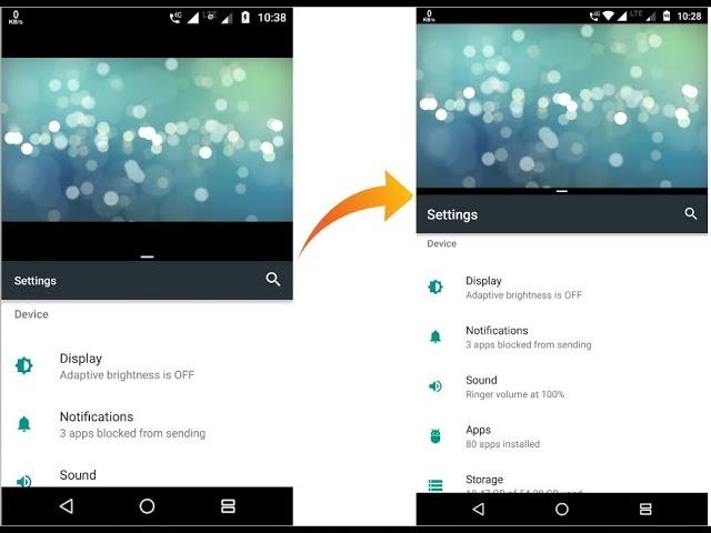 How to Resize Multi-Window (split screen) in Android Nougat