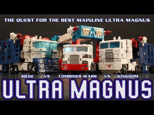 Stop Motion Review 131 - Ultra Magnus Super Review - Kingdom, Siege, CombinerWars and Perfect Effect