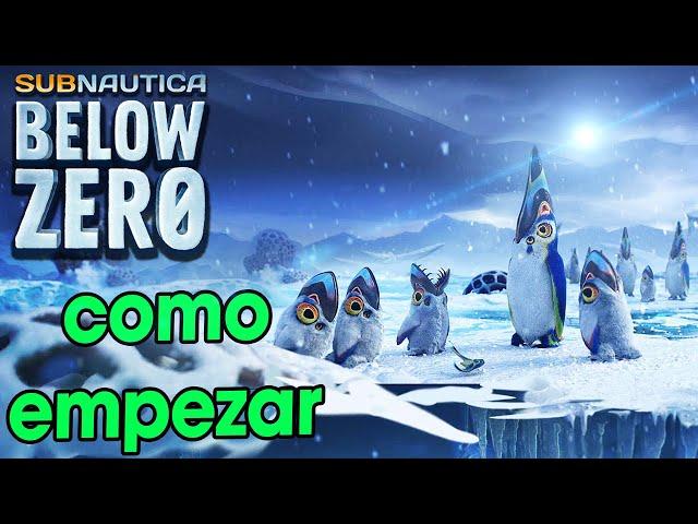 Como empezar la SUPERVIVENCIA con buen pie [Guía Subnautica Below Zero]