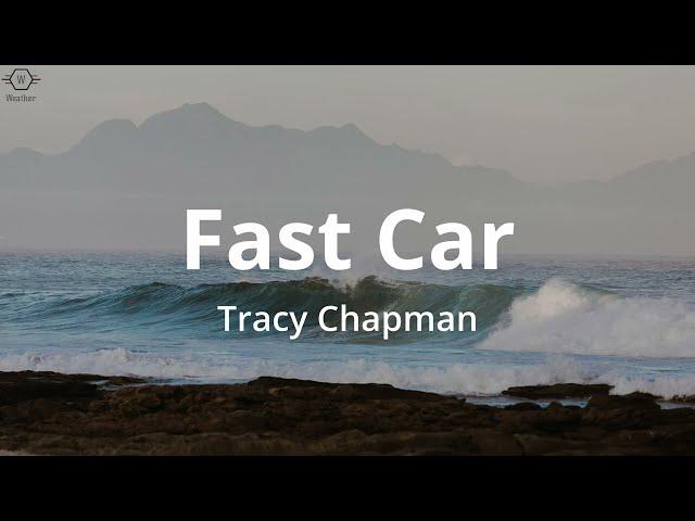 Tracy Chapman - Fast Car (Lyrics)