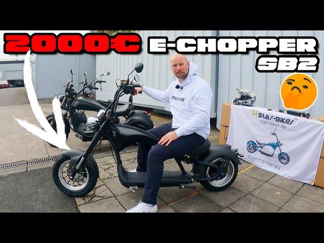 50ccm E-CHOPPER für 2000€ - Taugt das was?! | Star-Biker SB2 | EFIEBER