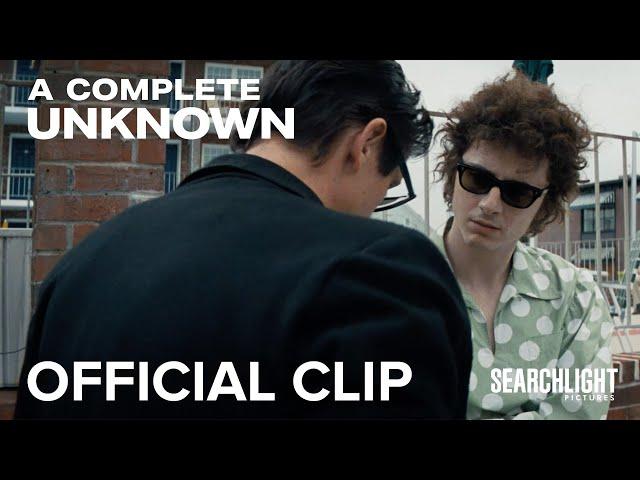 A COMPLETE UNKNOWN | "Left Town Already" Official Clip | Searchlight Pictures