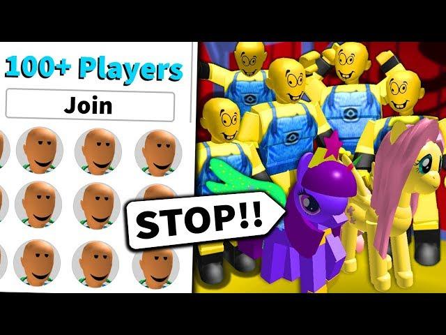 I got 100+ FANS to RAID an INNOCENT ROBLOX GAME