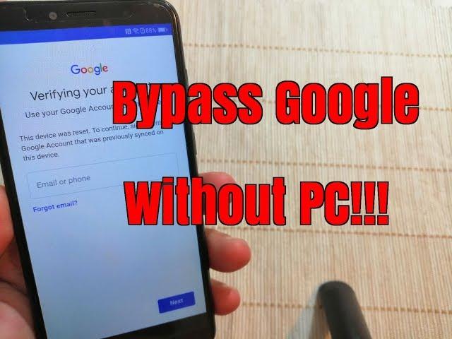 BOOM!!! Huawei Y6 2018 /ATU-L11/. Remove Google account bypass frp.