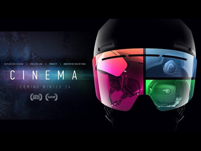 NEW! CINEMA Ski Helmet