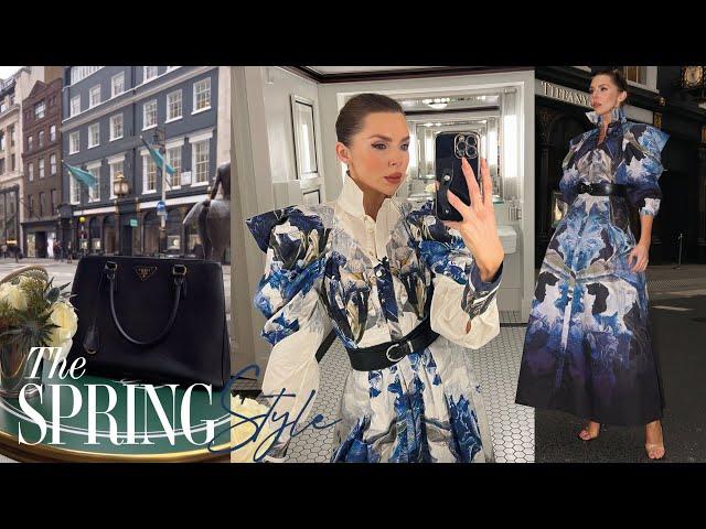 Buying a house, Spring shopping in London, Occasion dress haul | Laura Blair