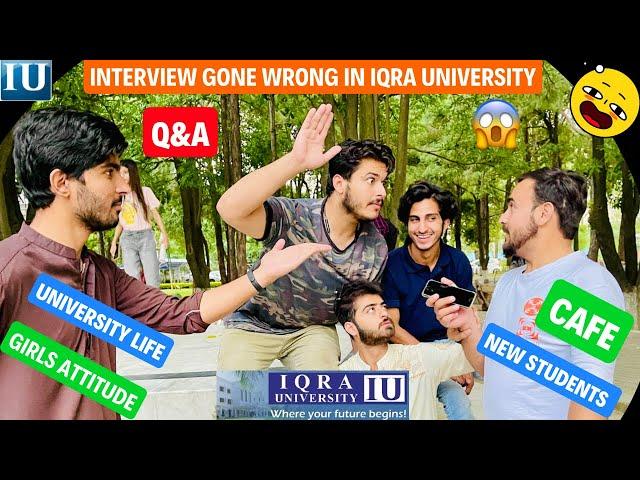 Life at Iqra University |Q/ A & Uni Reviews #interviewquestions #iqrauniversity #oyechaudry