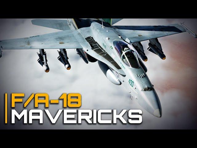 F18 Hornet Mavericks with the Helmet Mounted Display - DCS World