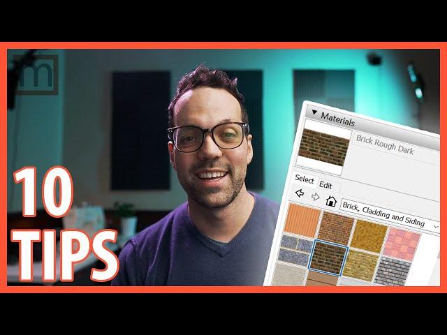 10 Tips for Materials/Textures in SketchUp