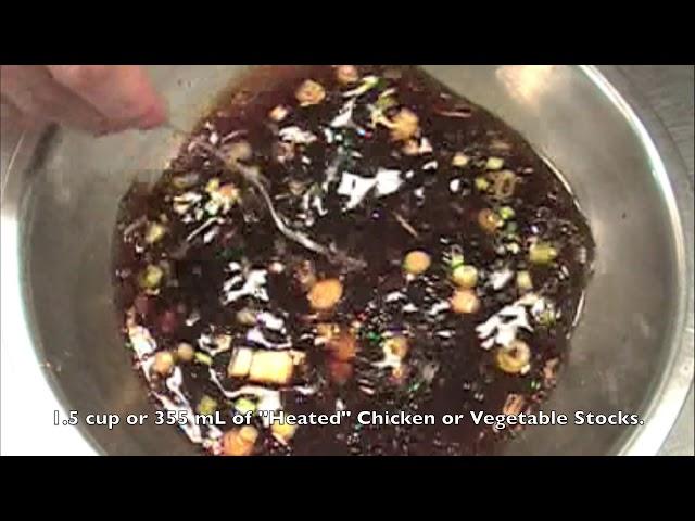 How to Make Chinese Brown Sauce, Base Sauce, Mother Sauce.