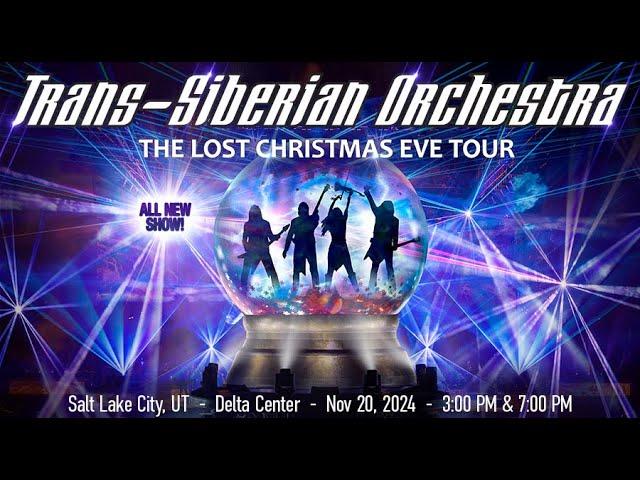 Trans-Siberian Orchestra - The Lost Christmas Eve Tour (Full Show) Live in S.L.C.  2024-11-20