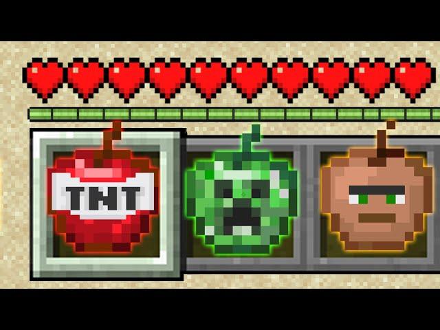 Minecraft PE : FORBIDDEN SUPER APPLES MOD in Minecraft Pocket Edition