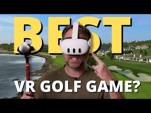 VR Golfing in Golf+ on the Meta Quest 3 Blew My Mind