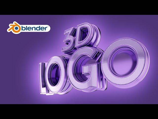 Blender - 3D Logo from Vector File - Blender 3.3