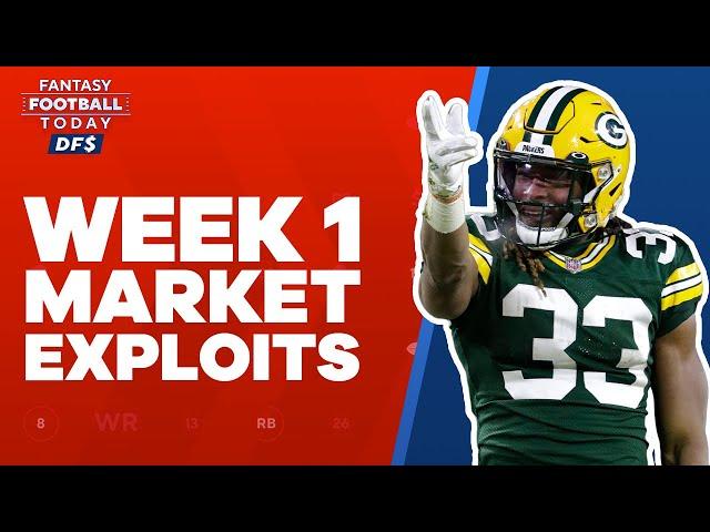 NFL DFS WEEK 1 MARKET INEFFICIENCIES & BETTING LINES | 2022 Fantasy Football Advice