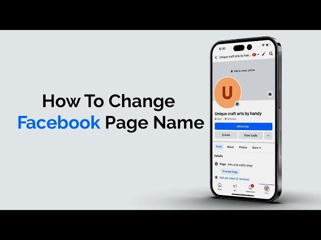 How To Change Name and Username On Facebook Business Page || Change Facebook Page Name and Username