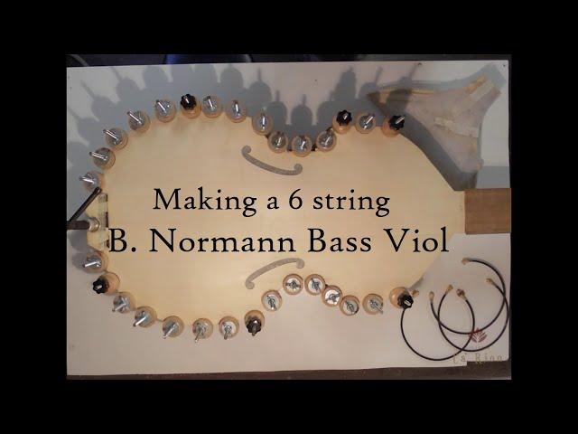 Viola da gamba making - Stop motion video