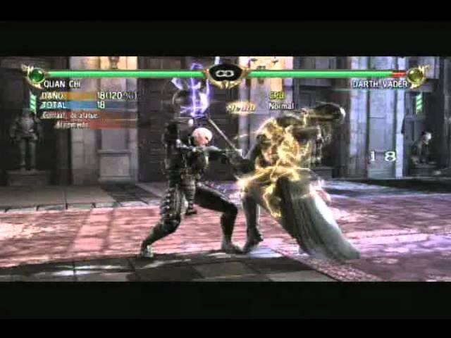 Quan Chi vs Darth Vader (Soul Calibur 4)