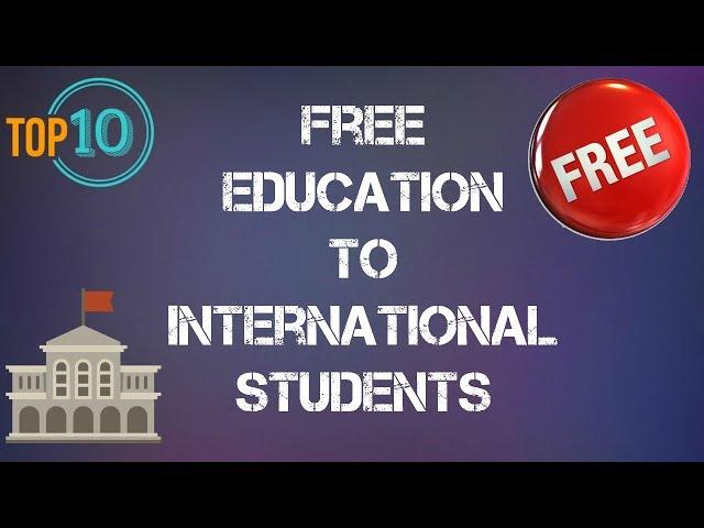  Top 10 countries that offer free education to international students