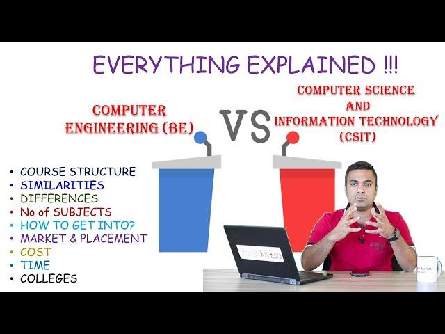 COMPUTER ENGINEERING Vs Bsc.CSIT | BE Vs IT | NEPAL | TU BE Vs TU IT | Information Technolgy