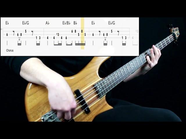 Chicago - You're The Inspiration (Bass Cover) (Play Along Tabs In Video)