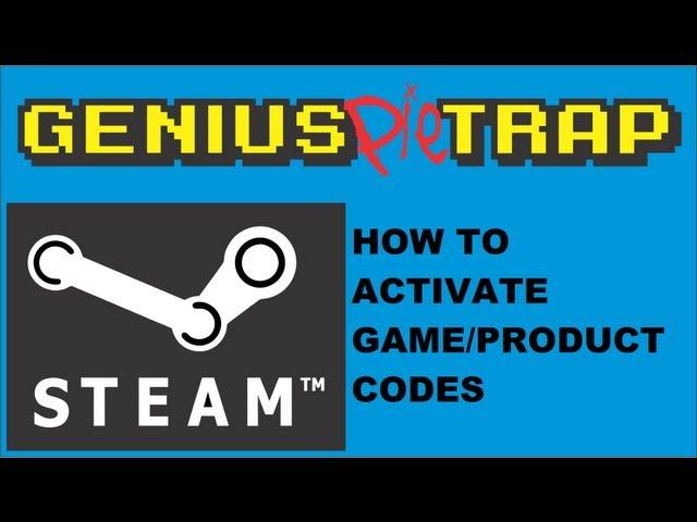 How to activate Steam Keys game product code.