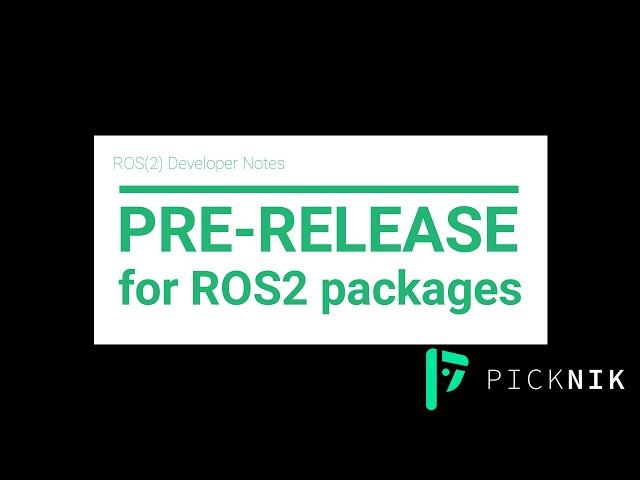 Pre-release testing for ROS2 packages