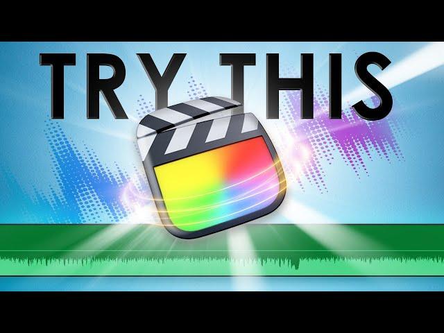 The PRO TRICK to make your VOICE SOUND GREAT WITH MUSIC in Final Cut Pro