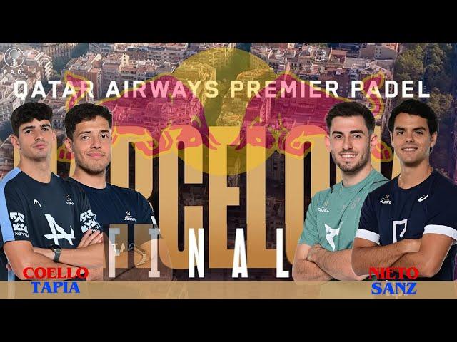  FINAL MASTER FINAL BARCELONA QATAR AIRWAYS PREMIER PADEL 2024 | NIETO-SANZ VS COELLO-TAPIA