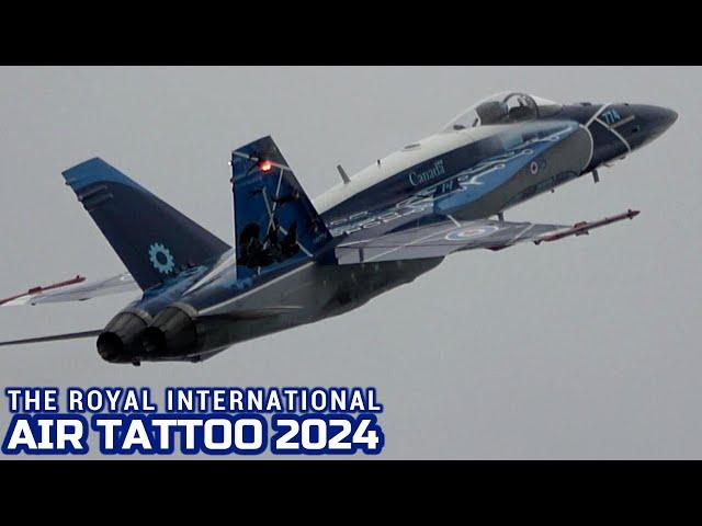 CF-18 Demo Team Canadian Air Force RIAT 2024 The International Air Tattoo