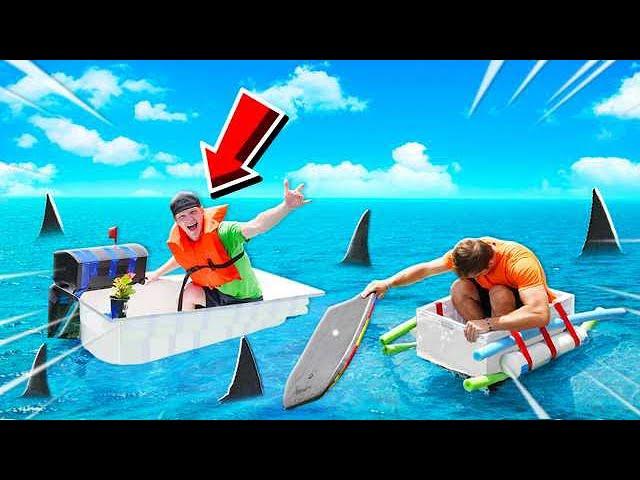 FASTEST BOAT WINS $10,000! BOAT BUILD CHALLENGE