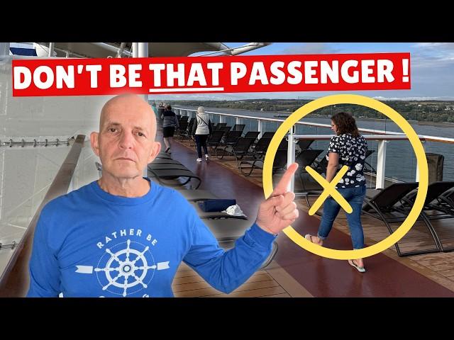 Avoid Doing These 6 Things Or Risk Driving Cruise Crew Crazy