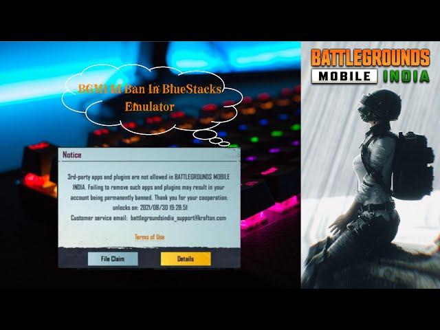 BGMI Id ban in BlueStacks Emulator | Trying new game | Join Live stream at 12Pm