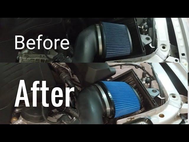 How to Clean and Oil a Burger Motorsports Intake - Blue or Red Oil - Looks like new! N55, N54, etc