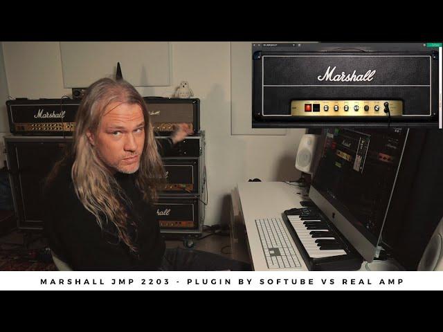 MARSHALL JMP 2203 - plugin by SOFTUBE vs REAL AMP