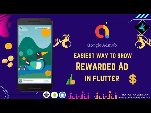 Implement Admob Rewarded Ad in flutter app - PART 1 - google mobile ads