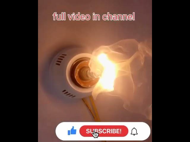 100watt bulb without glass| science experiment| #short#newvideo#ytshorts @mr.amazinghacker