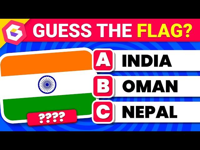 Guess and Learn ALL 49 FLAGS Of ASIA | Flag Quiz